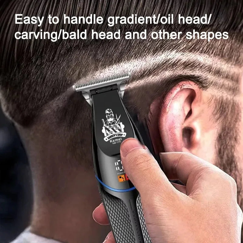 Kemei KM-1699 Electric Hair Clippers KM-1772 USB Rechargeable Hair Trimmer KM-T366 Men Shaver Cordless Haircut Machine 9000rpm