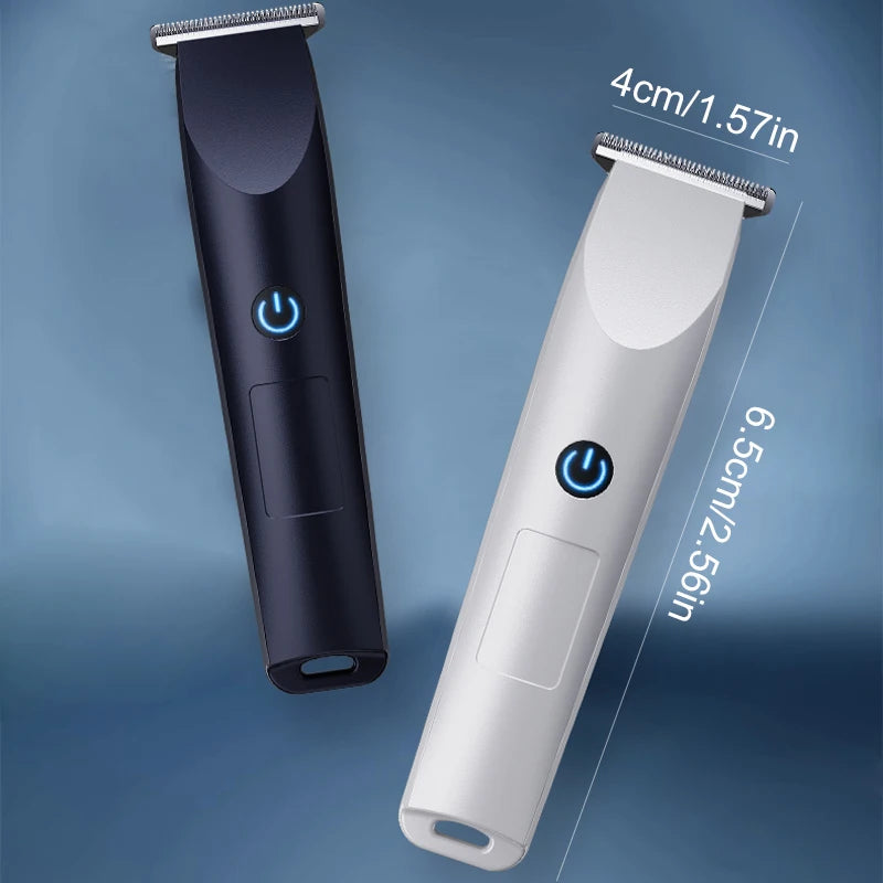 Small hair clipper for home use, replaceable nozzle supports USB charging, small size and easy to carry.