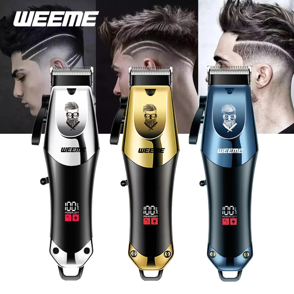 USB Vintage T9 Hair Trimmer - Rechargeable Cordless Hair Clipper w/Nose Hair Trimmer Kit Retro barber Men's Gifts Kit