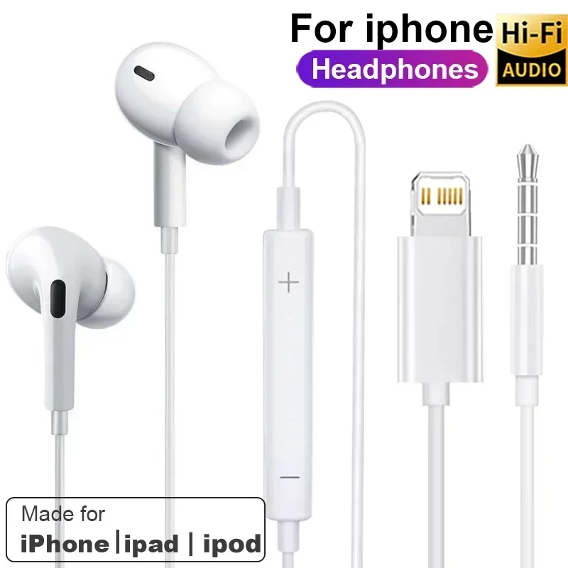 Auriculares Lightning para iPhone